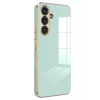 Newface Samsung Galaxy S25 Plus Kılıf Volet Silikon - Açık Yeşil