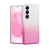 Newface Samsung Galaxy S25 Pummel Shiny Magsafe Kapak - Pembe