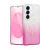 Newface Samsung Galaxy S25 Pummel Shiny Magsafe Kapak - Pembe