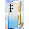 Newface Samsung Galaxy S25 Pummel Shiny Magsafe Kapak - Pembe