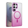 Newface Samsung Galaxy S25 Ultra Glossy Magsafe Kapak - Mor