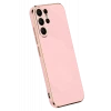 Newface Samsung Galaxy S25 Ultra Kılıf Volet Silikon - Pembe
