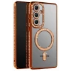 Newface Samsung Galaxy S26 Joke Simli Magneticsafe Kılıf - Turuncu