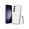 Newface Samsung Galaxy S26 Magneticsafe Şeffaf Silikon - Şeffaf