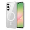 Newface Samsung Galaxy S26 Plus Combo Sert Şeffaf Magsafe Kapak - Şeffaf