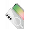 Newface Samsung Galaxy S26 Plus Combo Sert Şeffaf Magsafe Kapak - Şeffaf