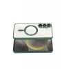 Newface Samsung Galaxy S26 Plus Kross Magneticsafe Kapak - Koyu Yeşil