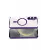 Newface Samsung Galaxy S26 Plus Kross Magneticsafe Kapak - Mor