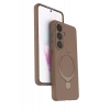Newface Samsung Galaxy S26 Plus Regal Magsafe Standlı Kapak - Çöl Titanyum