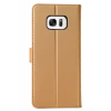 Newface Samsung Galaxy S7 Edge Trend S Plus Kapaklı Kılıf - Gold