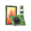Newface Samsung Galaxy T220 Tab A7 Lite 8.7 Kılıf Amazing Tablet Kapak - Kamuflaj