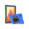 Newface Samsung Galaxy T220 Tab A7 Lite 8.7 Kılıf Amazing Tablet Kapak - Mavi