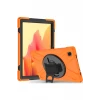 Newface Samsung Galaxy T220 Tab A7 Lite 8.7 Kılıf Amazing Tablet Kapak - Turuncu