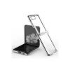 Newface Samsung Galaxy Z Flip 4 Kılıf Fold Element Kapak - Gümüş