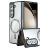Newface Samsung Galaxy Z Fold 5 Kılıf Blur Fold Magsafe Kapak - Siyah