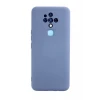 Newface Tecno Camon 16 Kılıf Nano içi Kadife Silikon - Gri