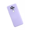 Newface Tecno Camon 16 Kılıf Nano içi Kadife Silikon - Lila