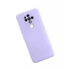 Newface Tecno Camon 16 Kılıf Nano içi Kadife Silikon - Lila