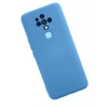 Newface Tecno Camon 16 Kılıf Nano içi Kadife Silikon - Mavi