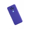Newface Tecno Camon 16 Kılıf Nano içi Kadife Silikon - Mor