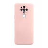 Newface Tecno Camon 16 Kılıf Nano içi Kadife Silikon - Pudra