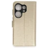 Newface Tecno Camon 20 Prime Trend S Plus Kapaklı Kılıf - Gold