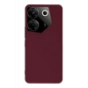 Newface Tecno Camon 20 Pro 5G Kılıf First Silikon - Bordo