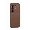 Newface Tecno Camon 50 Pro 5G Auto Focus Karbon Kapak - Kahverengi