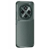 Newface Tecno Spark 30 Kılıf Auto Focus Karbon Kapak - Koyu Yeşil