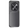 Newface Tecno Spark 30 Kılıf Auto Focus Karbon Kapak - Siyah