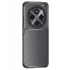 Newface Tecno Spark 30 Kılıf Auto Focus Karbon Kapak - Siyah