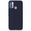 Newface Tecno Spark 7T Kılıf First Silikon - Lacivert