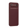 Newface Tecno Spark Slim 5G Auto Focus Karbon Kapak - Bordo