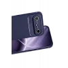 Newface Tecno Spark Slim 5G Auto Focus Karbon Kapak - Lacivert