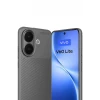 Newface Vivo V60 Lite Auto Focus Karbon Kapak - Gri