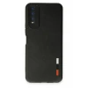 Newface Vivo Y11S Kılıf Loop Deri Silikon - Siyah