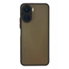 Newface Vivo Y16 Kılıf Montreal Silikon Kapak - Siyah