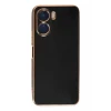 Newface Vivo Y16 Kılıf Volet Silikon - Siyah