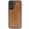 Newface Vivo Y18 Kılıf Aras Deri Kapak - Taba