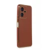 Newface Vivo Y22 2022 Kılıf Volet Silikon - Kırmızı