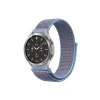 Newface Watch 22mm Hasırlı Cırtcırtlı Kordon - Mavi