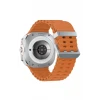 Newface Watch 7 Ultra KR417 Rug Silikon Kordon - Turuncu