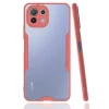 Newface Xiaomi Mİ 11 Lite Kılıf Platin Silikon - Pembe