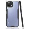 Newface Xiaomi Mİ 11 Lite Kılıf Platin Silikon - Siyah