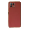Newface Xiaomi Mİ 11 Lite Kılıf Volet Silikon - Kırmızı