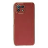 Newface Xiaomi Mİ 11 Lite Kılıf Volet Silikon - Kırmızı