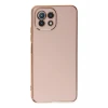 Newface Xiaomi Mİ 11 Lite Kılıf Volet Silikon - Pembe