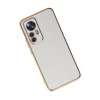 Newface Xiaomi Mi 12T Pro Kılıf Volet Silikon - Beyaz