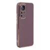 Newface Xiaomi Mi 12T Pro Kılıf Volet Silikon - Mor
