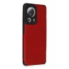 Newface Xiaomi Mi 13 Lite Kılıf Loop Deri Silikon - Kırmızı